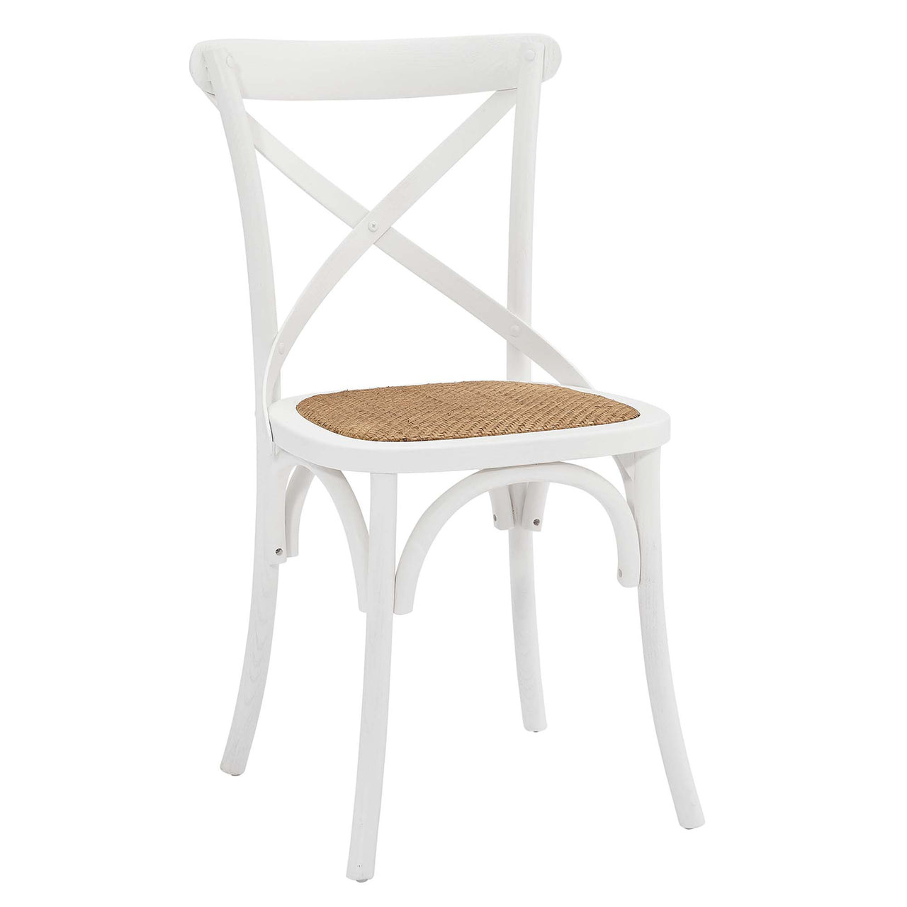 Countryside-Chic Dining Chair, White