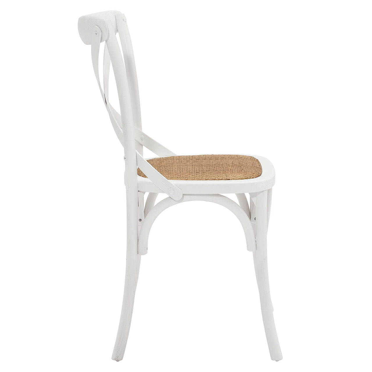 Countryside-Chic Dining Chair, White