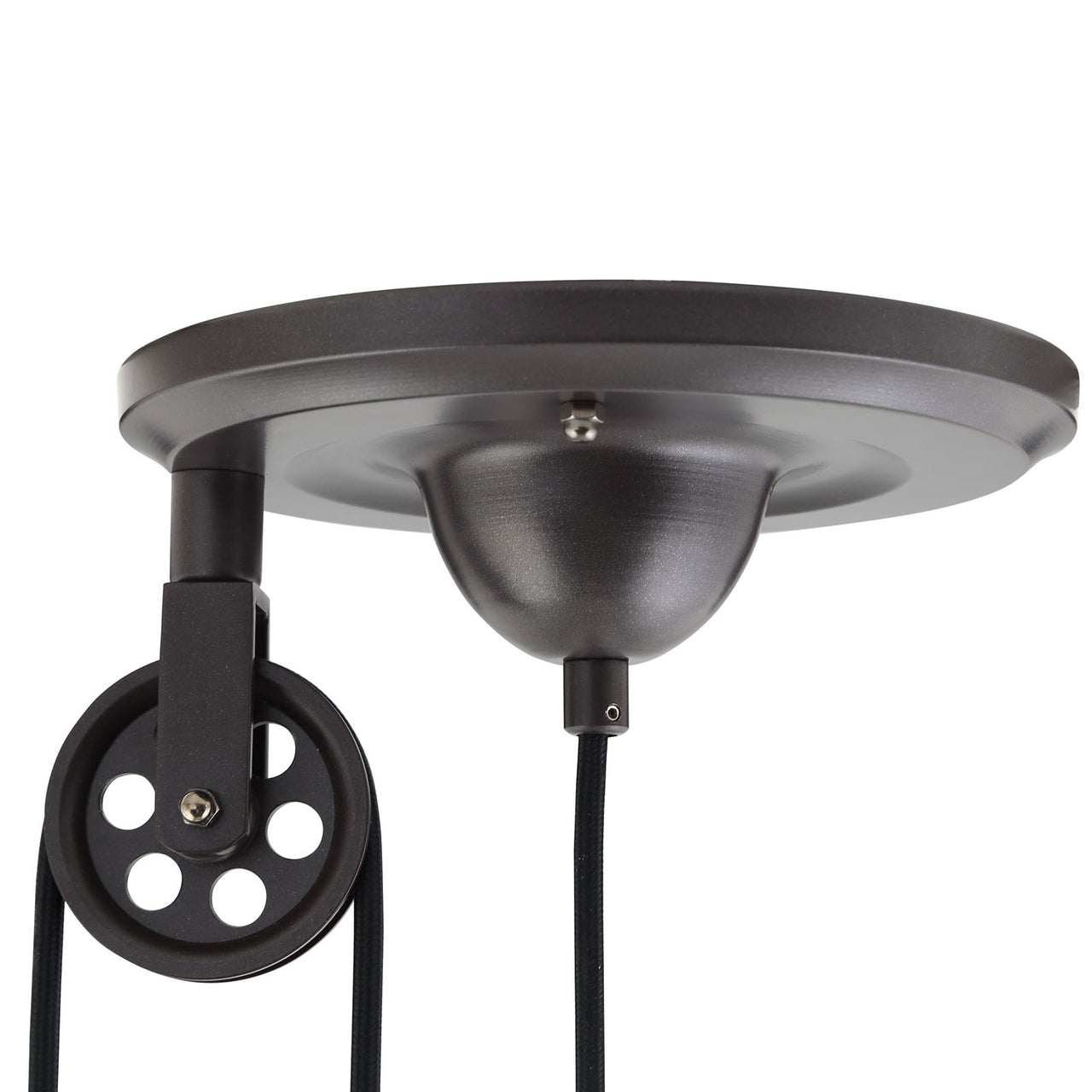 Excavate Ceiling Fixture, Silver