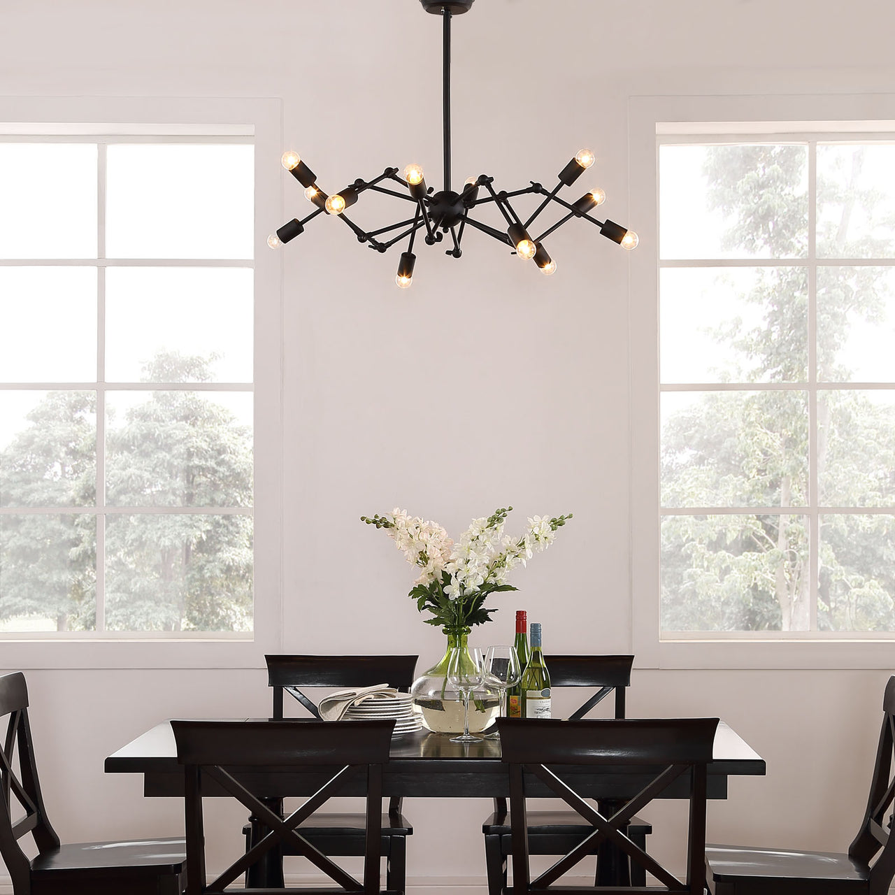 Tagmata Ceiling Fixture, Black