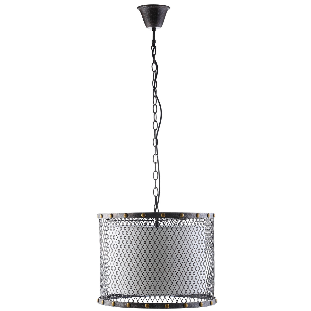 Prosperity Chandelier, Antique Silver