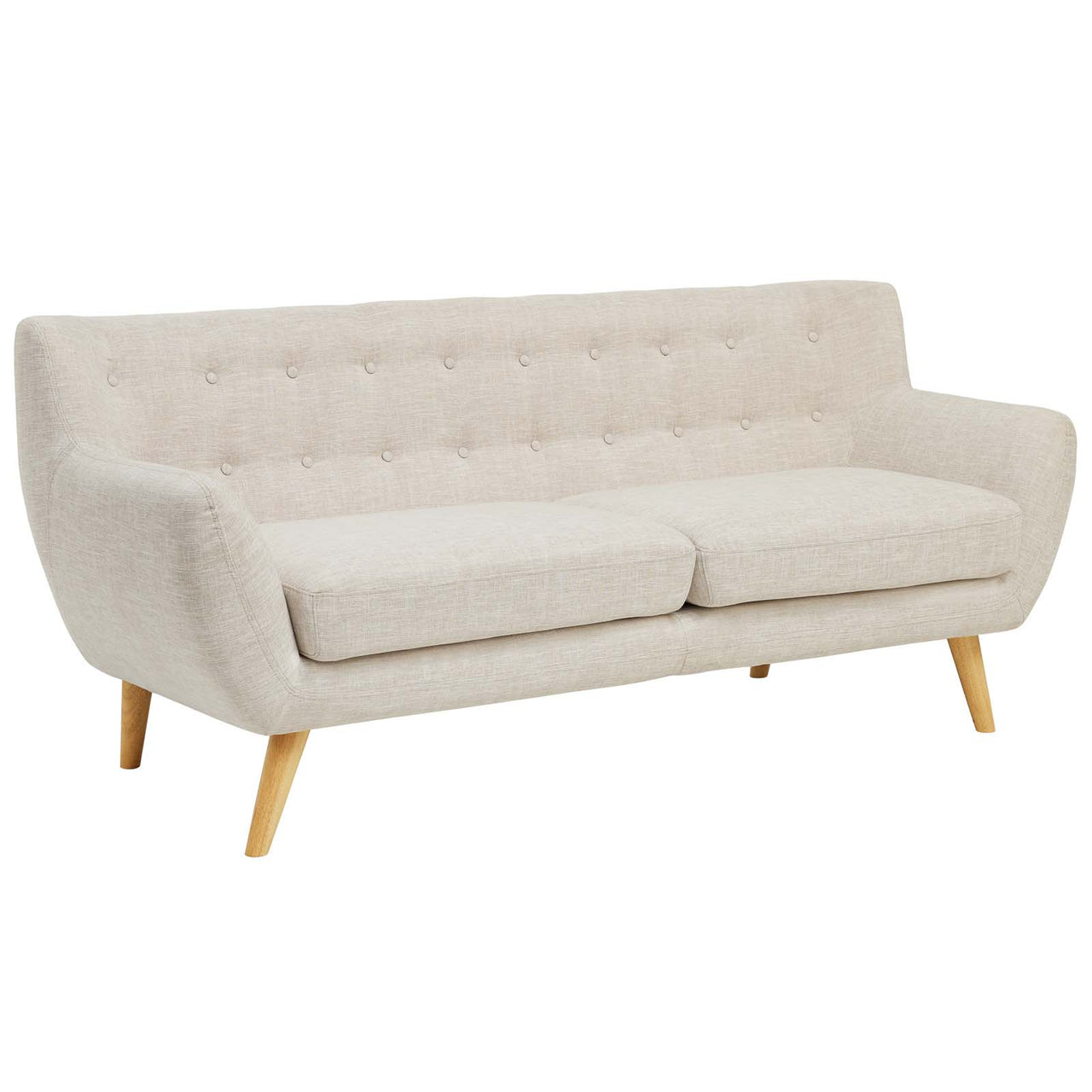 Engage Fabric Sofa, Beige