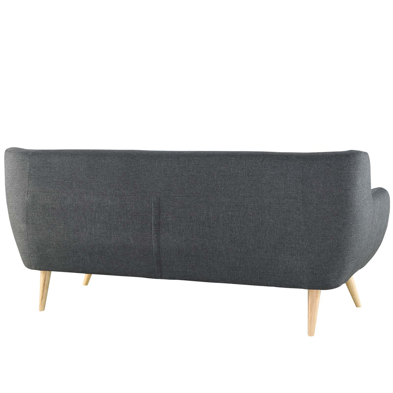 Remark Upholstered Fabric Sofa, Gray