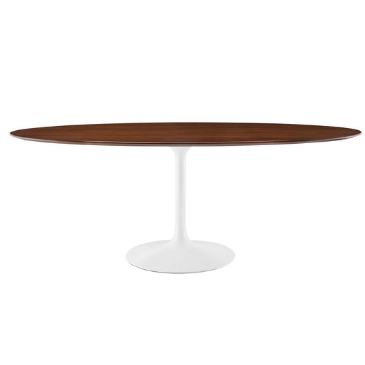 Ensemble Oval Dining Table, Extra Large, Walnut