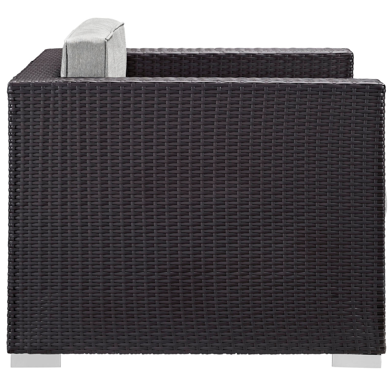 Commune Alfresco Armchair, Espresso & Gray