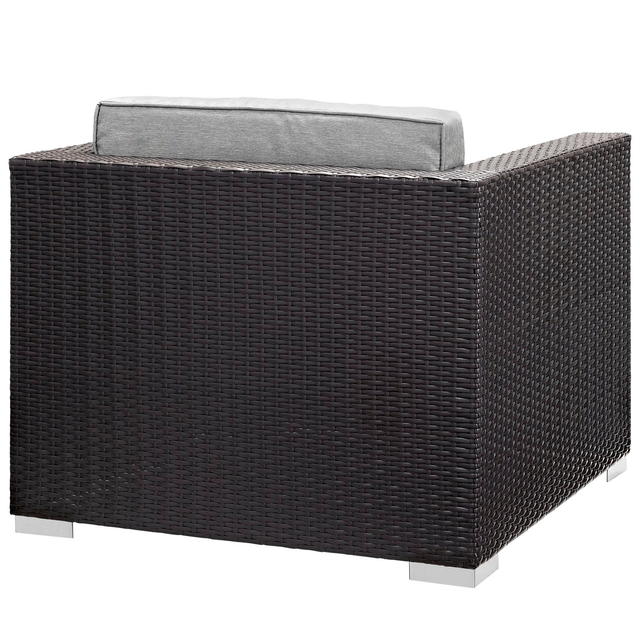 Commune Alfresco Armchair, Espresso & Gray