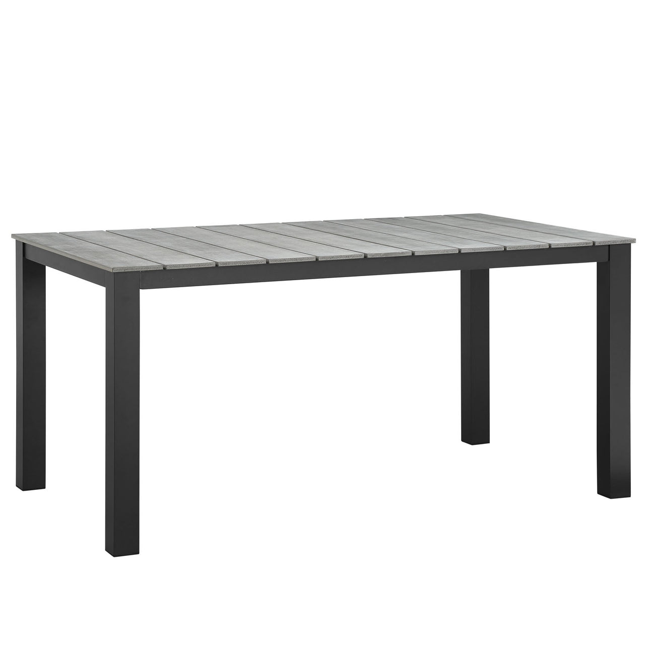 Junction 7 Piece Outdoor Patio Dining Set, Brown & White