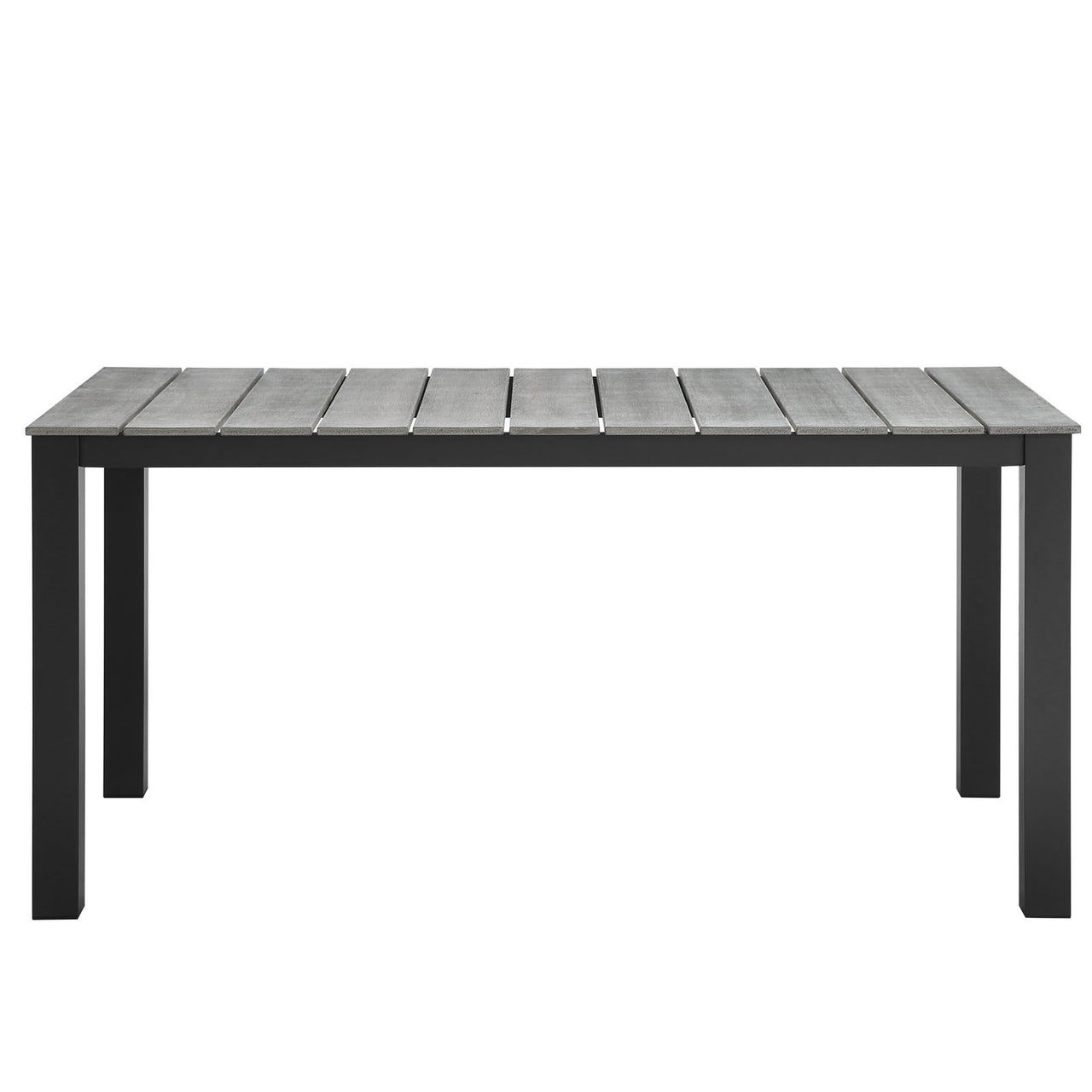 Junction 7 Piece Outdoor Patio Dining Set, Brown & White