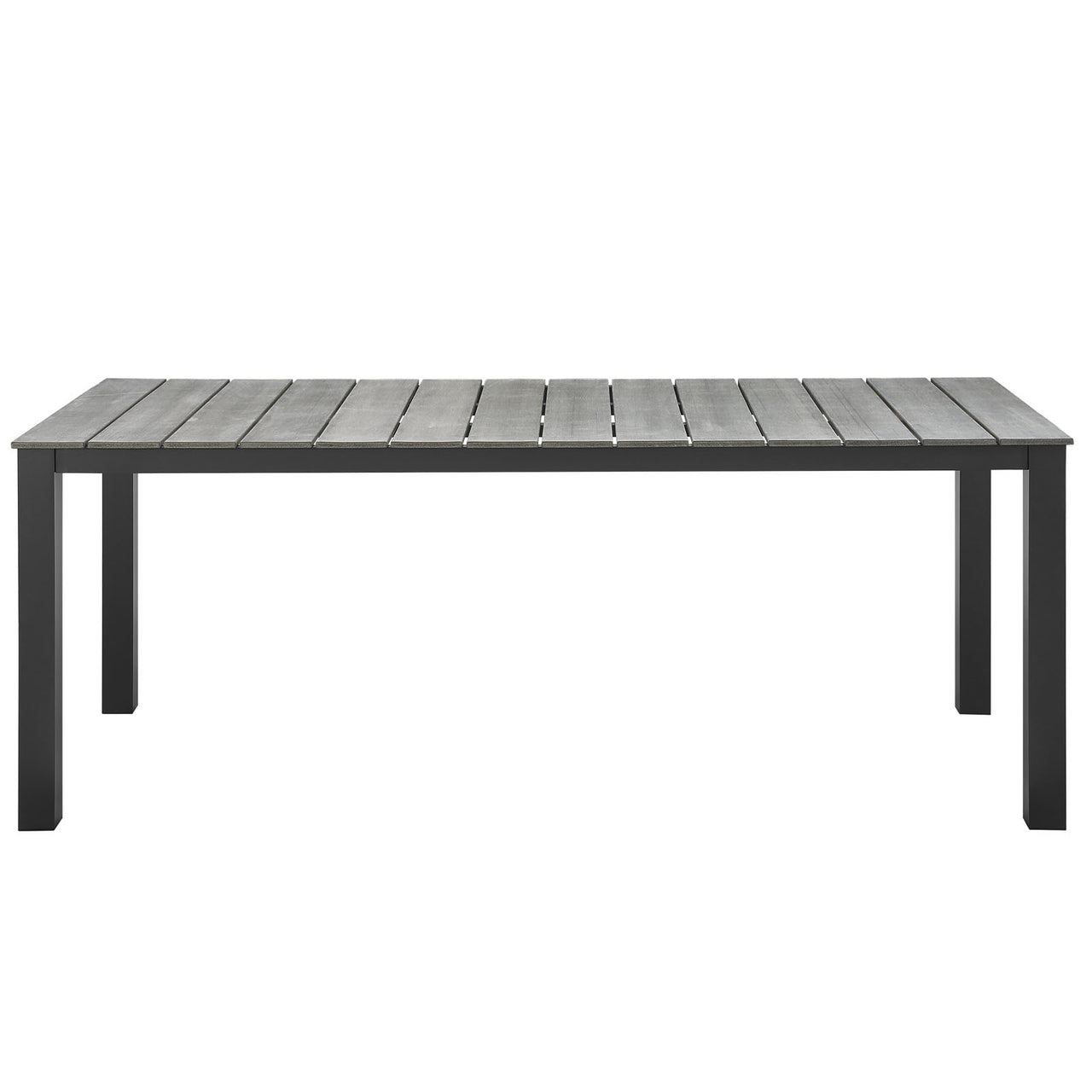 Junction 7 Piece Outdoor Patio Dining Set, Brown & White