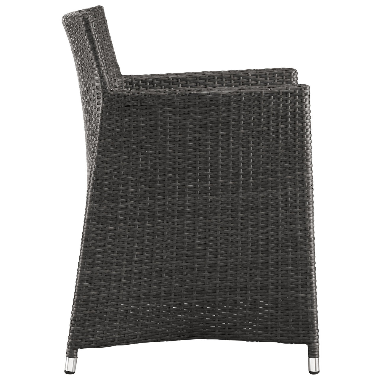 Junction 5 Piece Outdoor Patio Dining Set, Brown & White