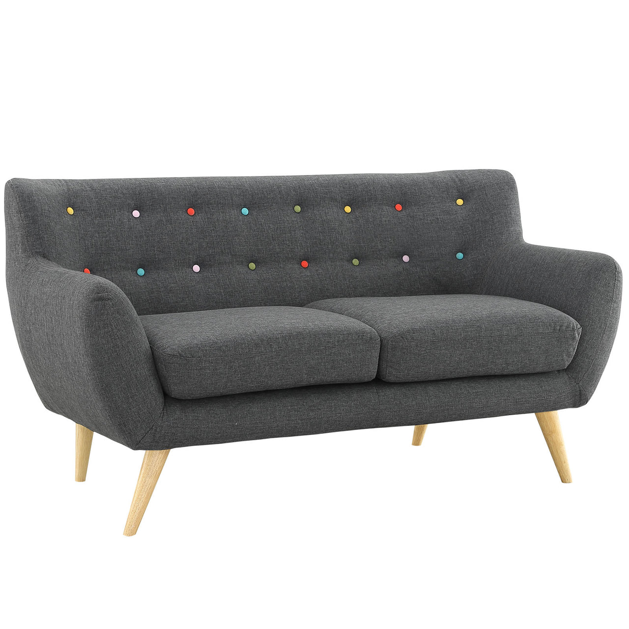 Engage 2-Piece Living Room Set, Gray