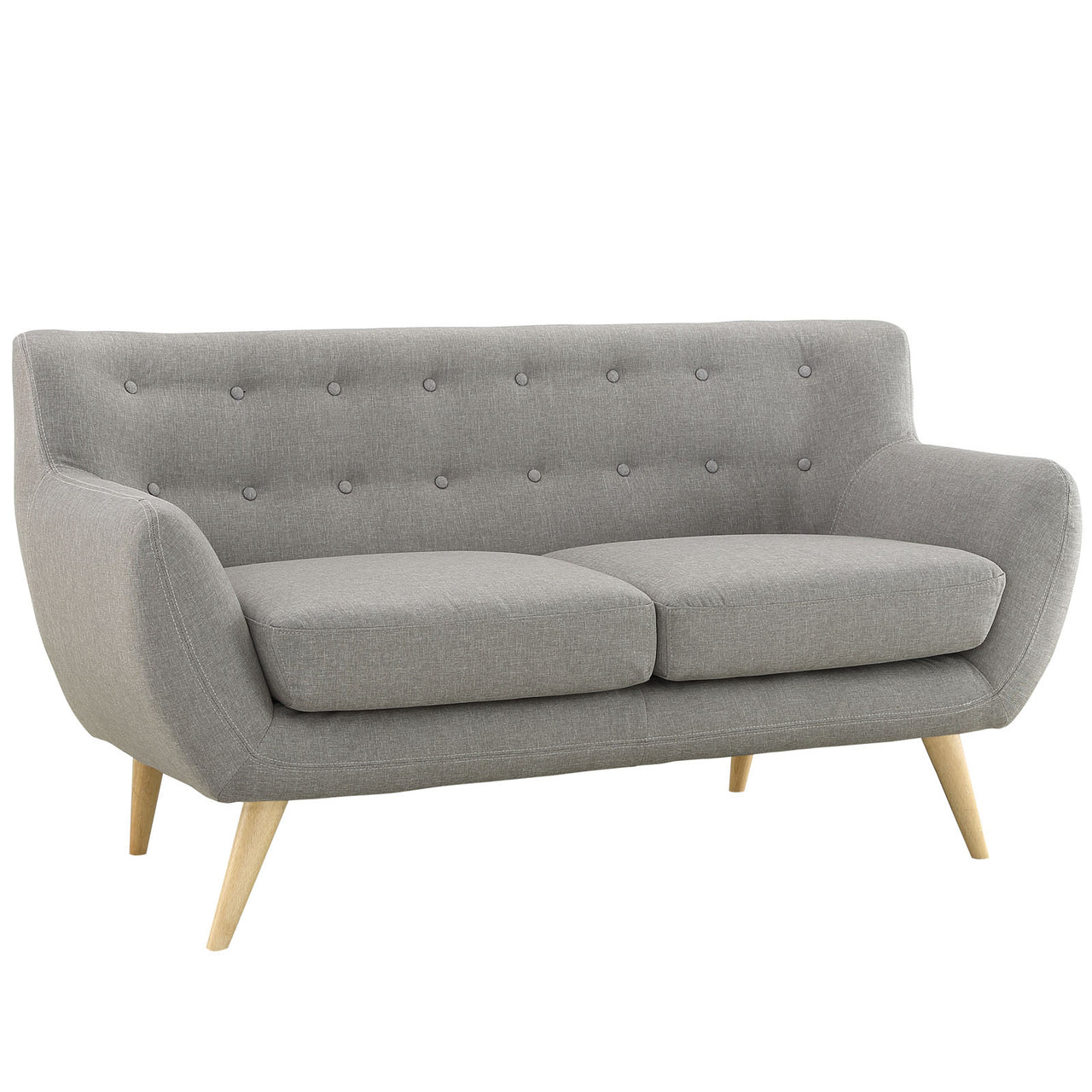Remark 2 Piece Living Room Set, Light Gray