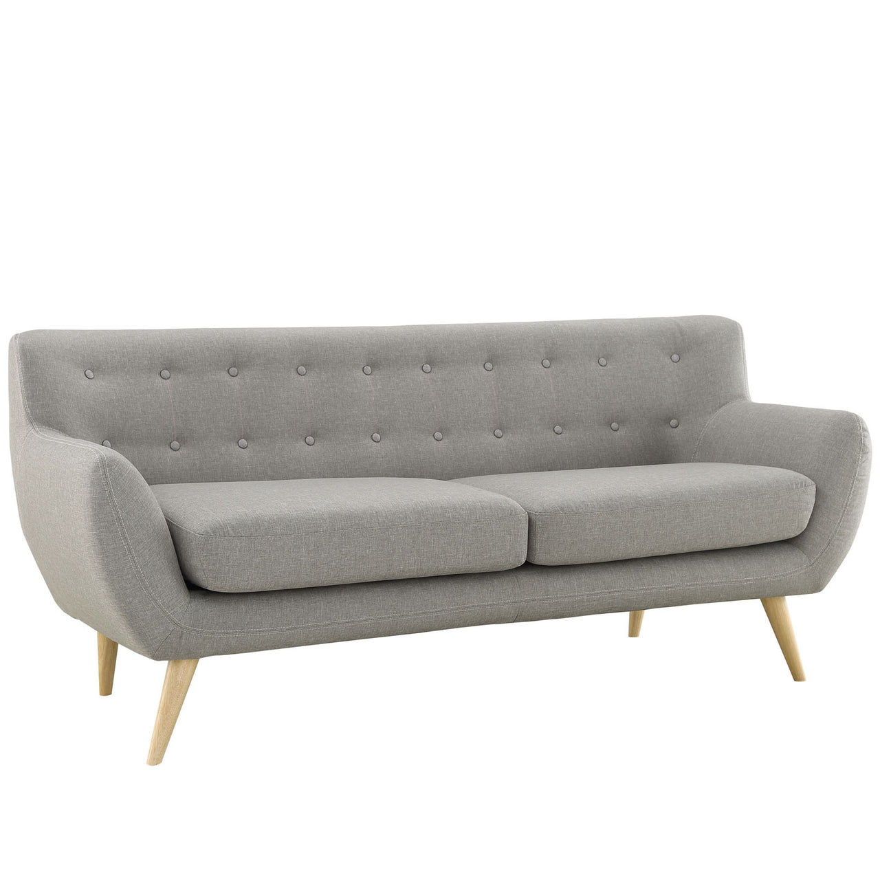 Remark 2 Piece Living Room Set, Light Gray