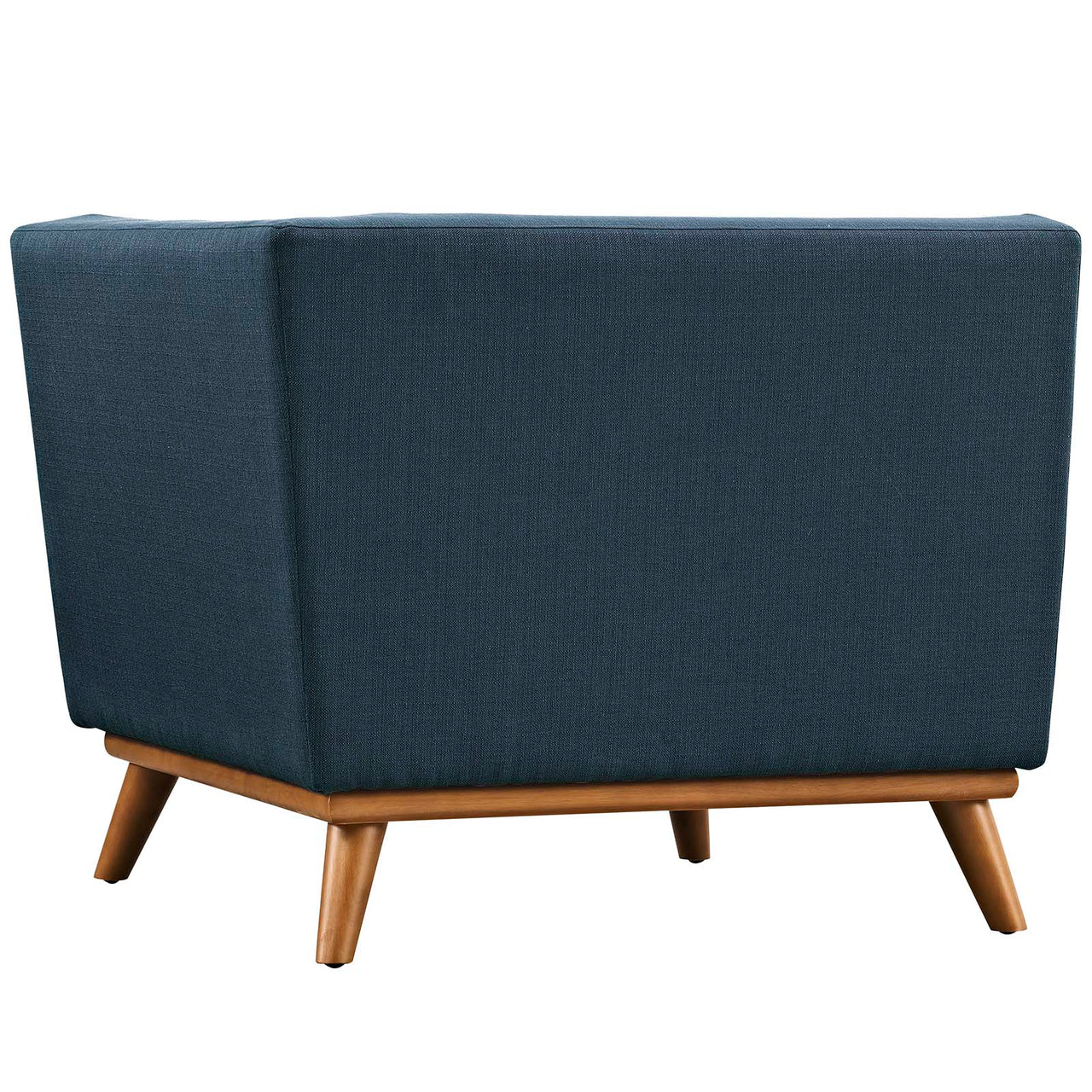 Engage Upholstered Fabric Corner Chair | Modular Sectional Component, Azure
