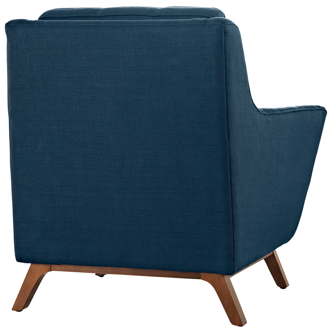 Beguile Upholstered Fabric Living Room Set Set of 3, Azure
