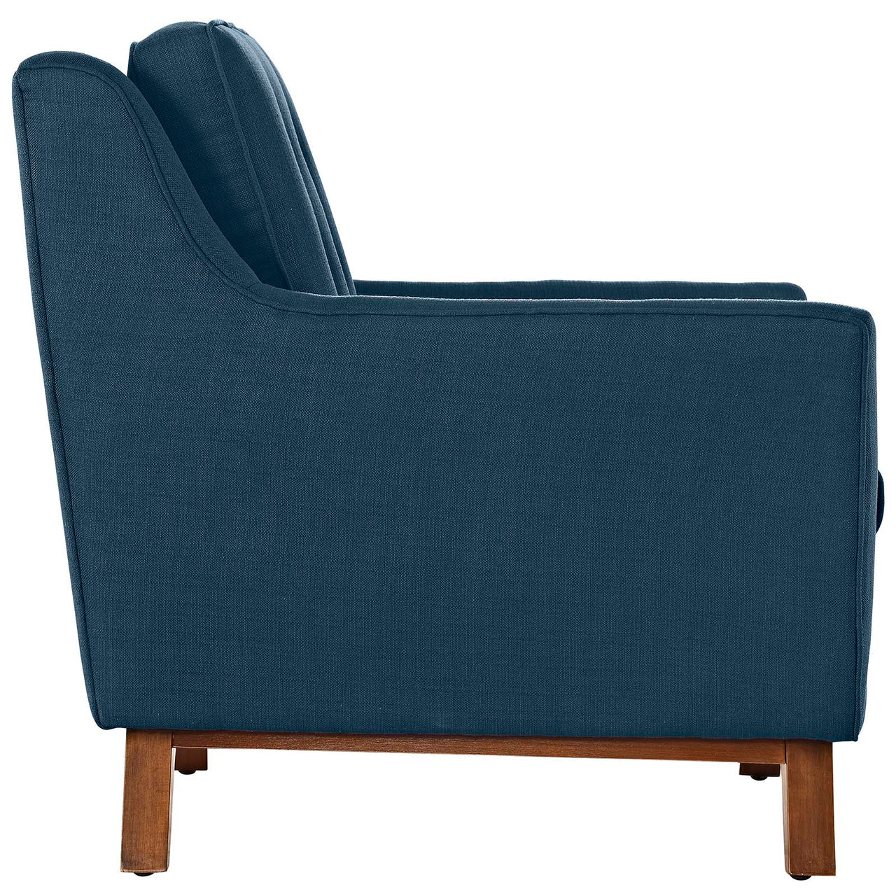 Beguile Upholstered Fabric Sofa, Azure