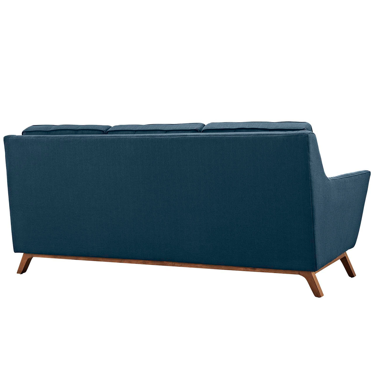 Beguile Upholstered Fabric Sofa, Azure