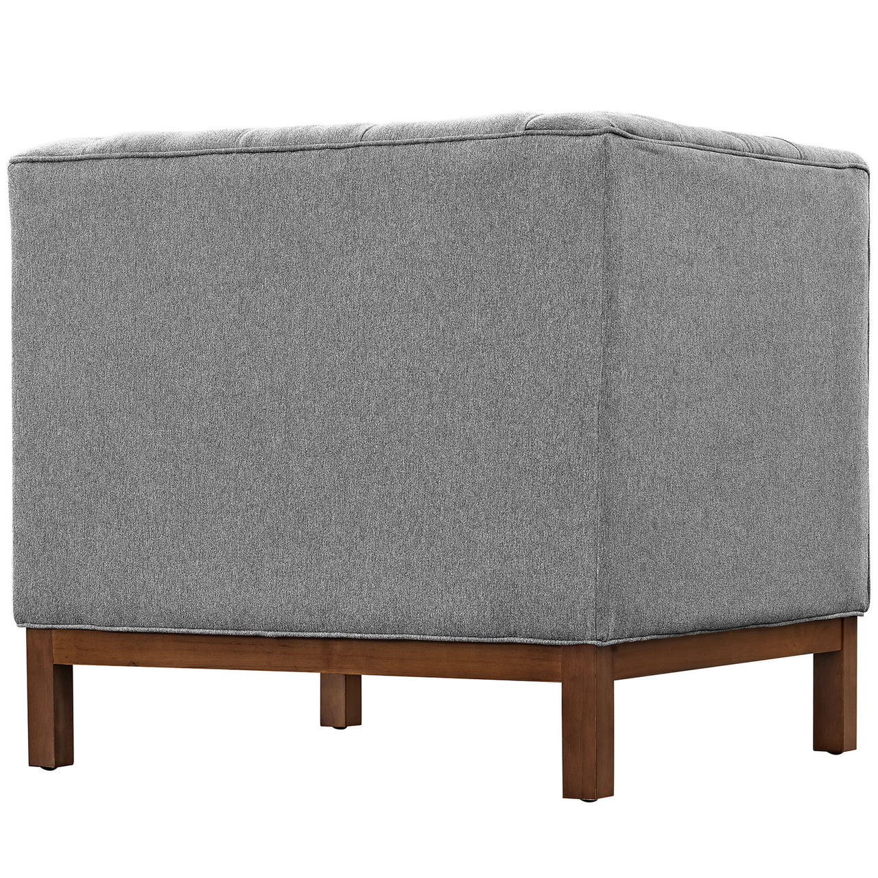 Poise Fabric Armchair, Light Gray
