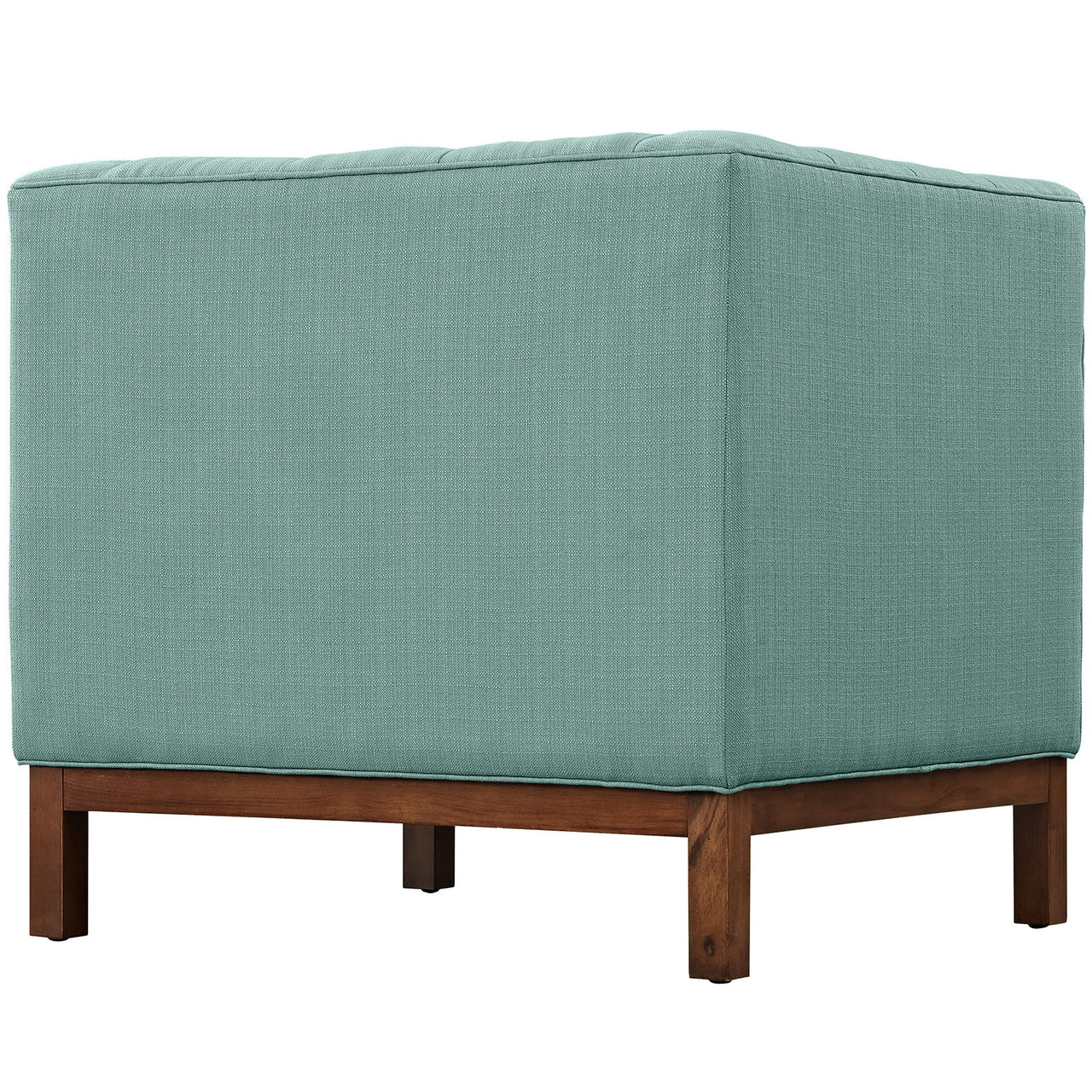 Poise Fabric Armchair, Aqua Green