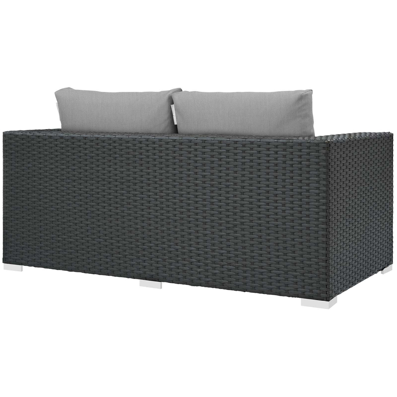 Soul Journey Alfresco Sunbrella® Loveseat, Canvas Gray