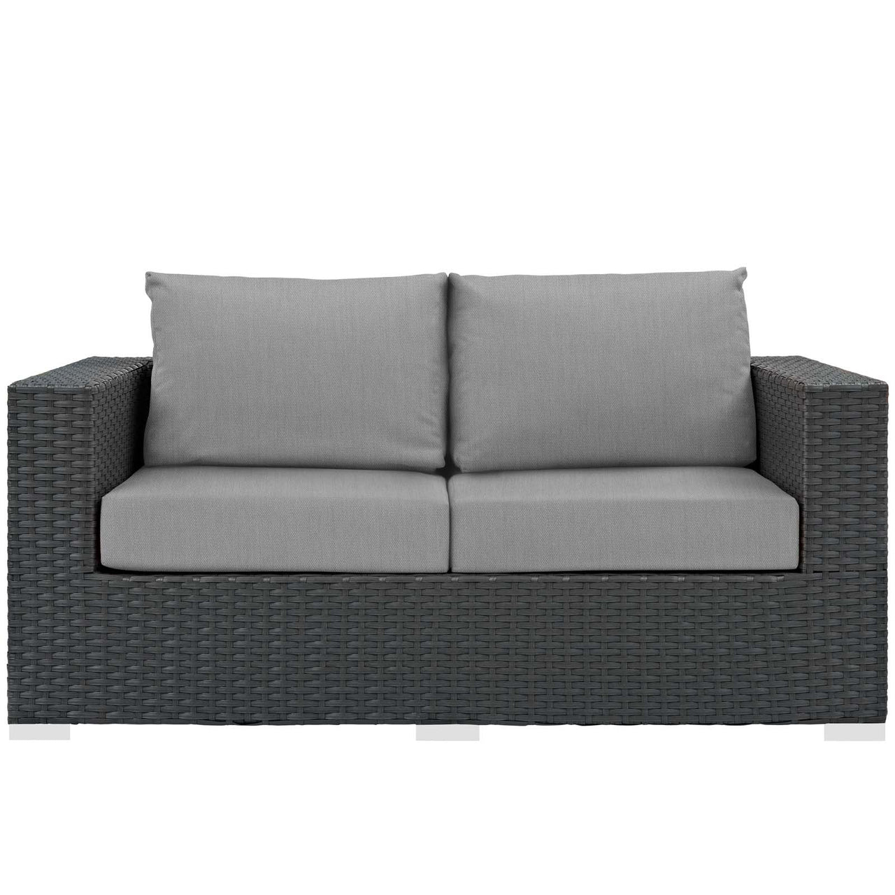 Soul Journey Alfresco Sunbrella® Loveseat, Canvas Gray