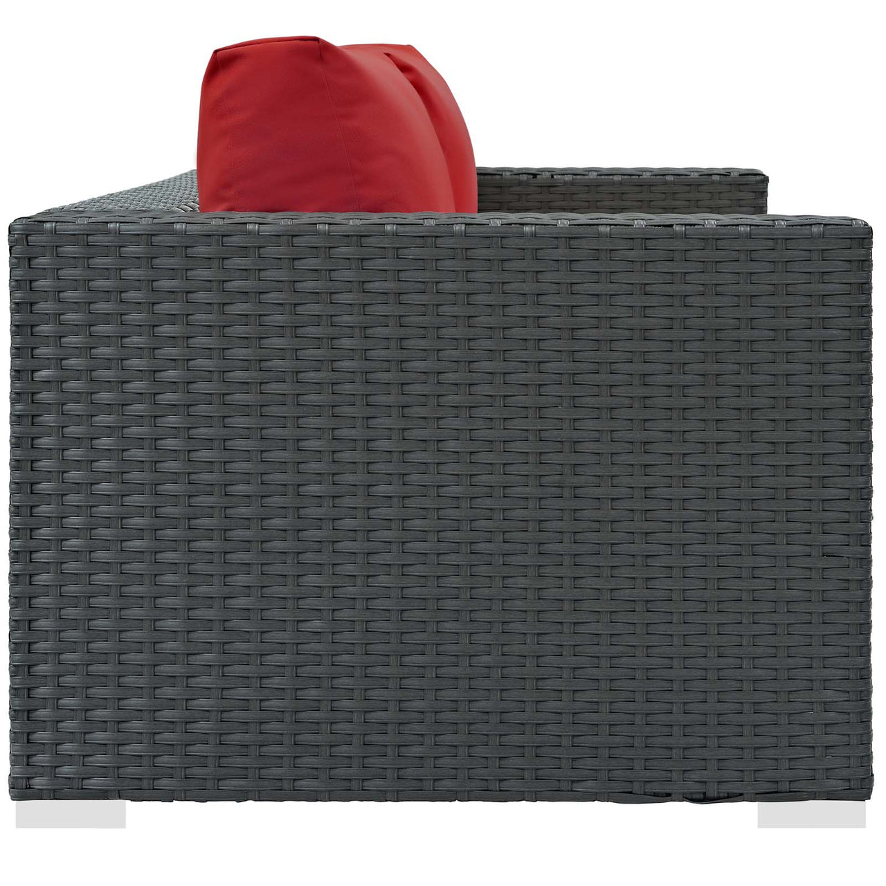 Soul Journey 8-Piece Alfresco Sunbrella® Sectional Set, Canvas Red