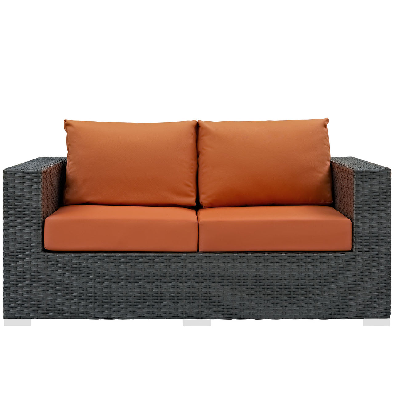 Sojourn Outdoor Patio Sunbrella® Loveseat, Canvas Tuscan