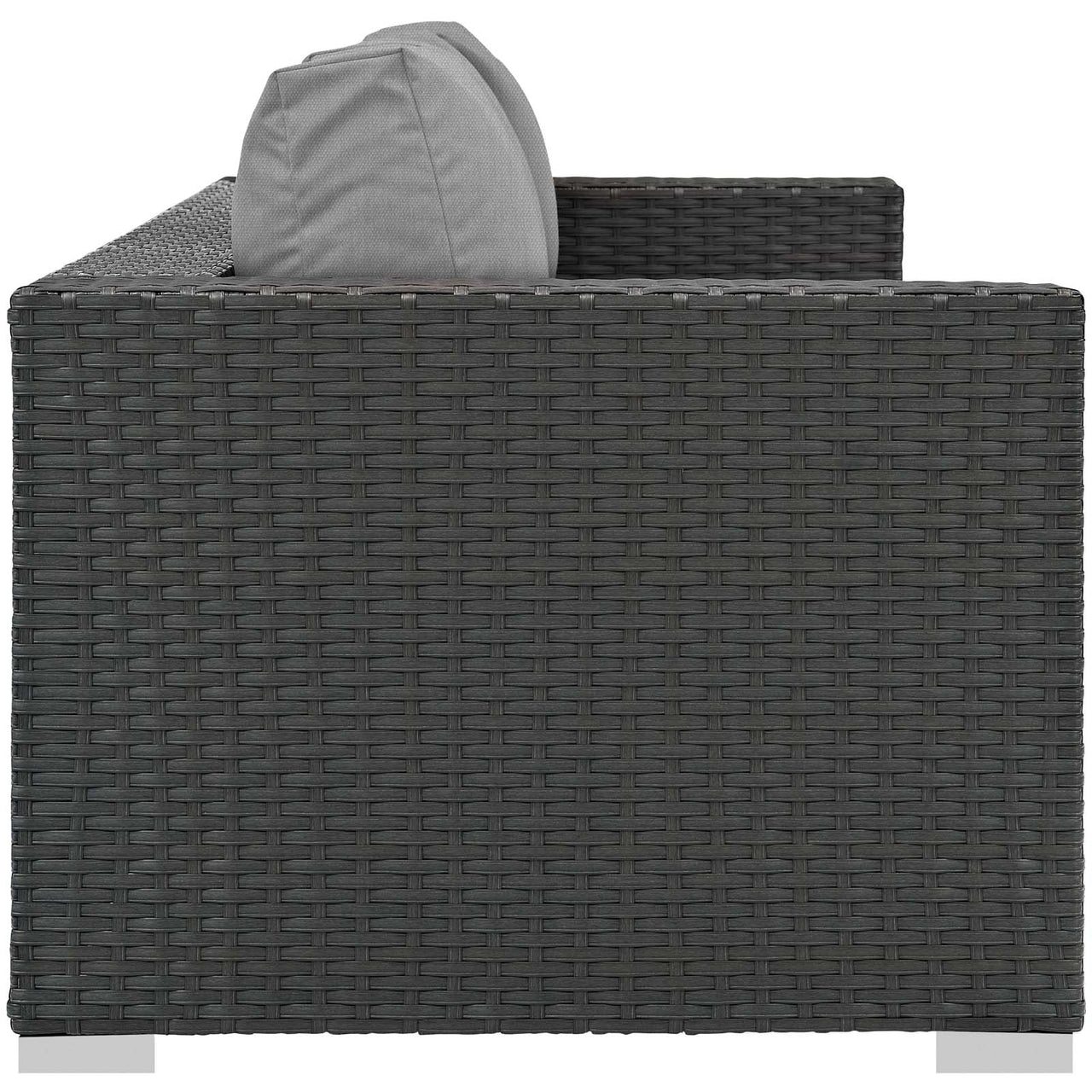 Sojourn Outdoor Patio Sunbrella® Sofa, Canvas Gray