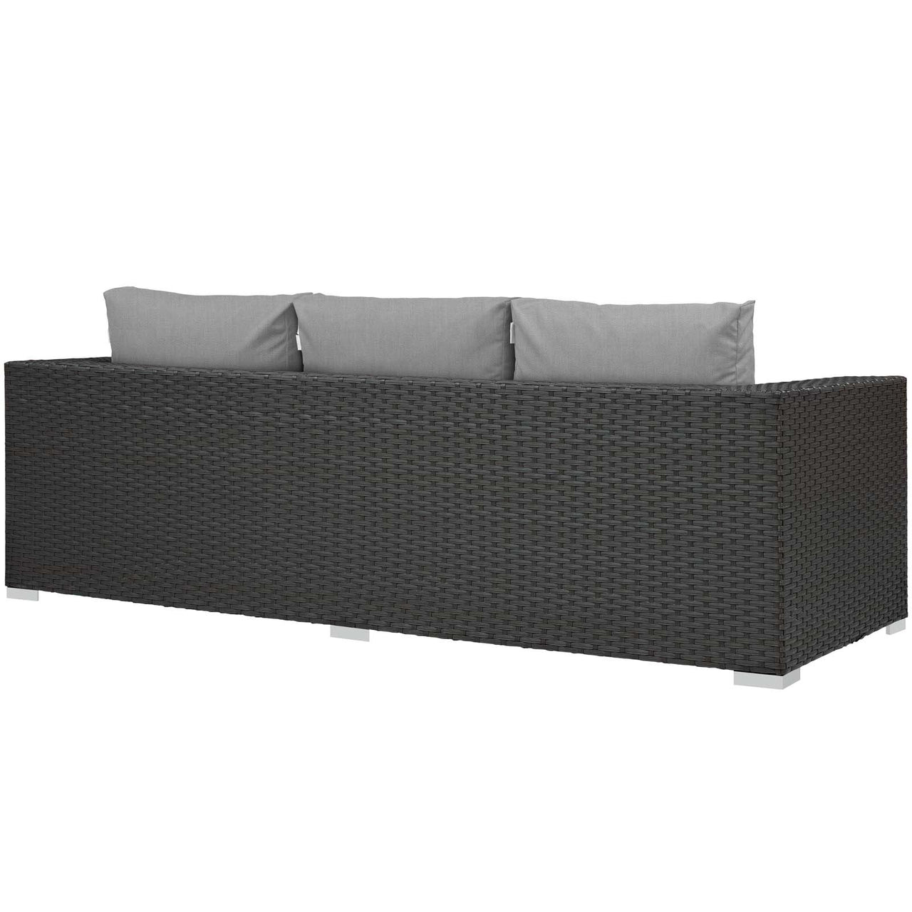 Sojourn Outdoor Patio Sunbrella® Sofa, Canvas Gray