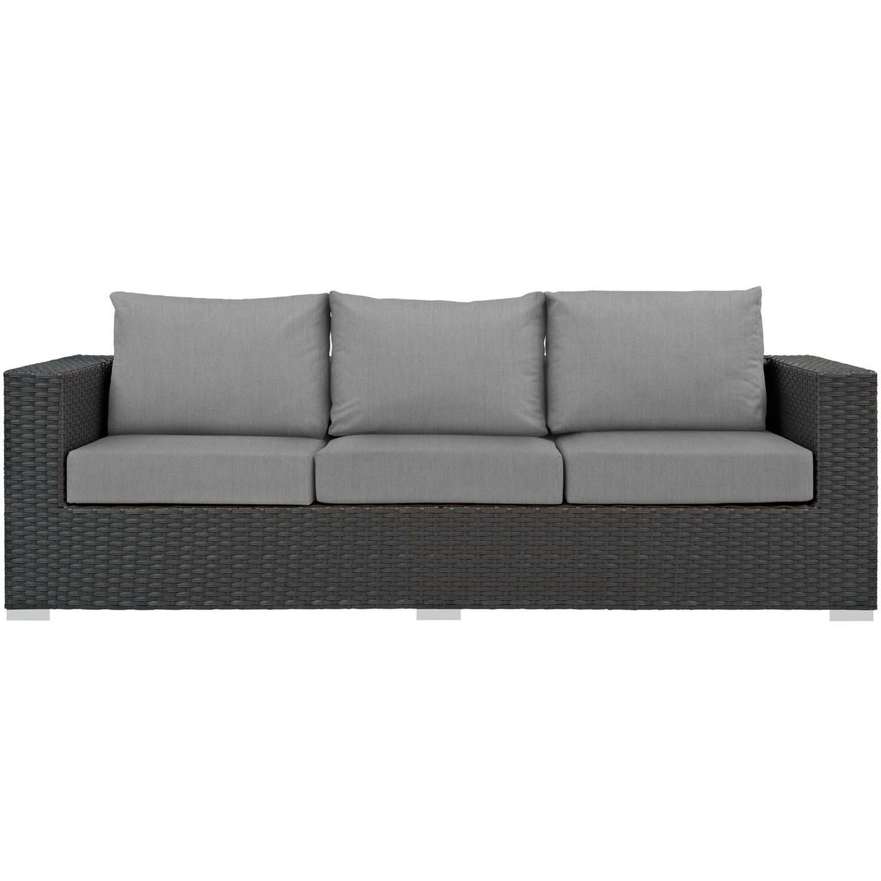Sojourn Outdoor Patio Sunbrella® Sofa, Canvas Gray