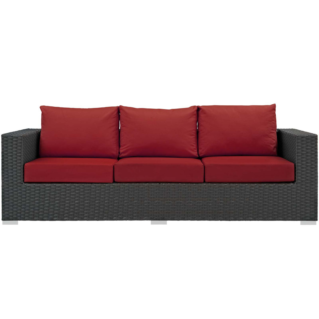 Soul Journey Alfresco Sunbrella® Sofa, Canvas Red