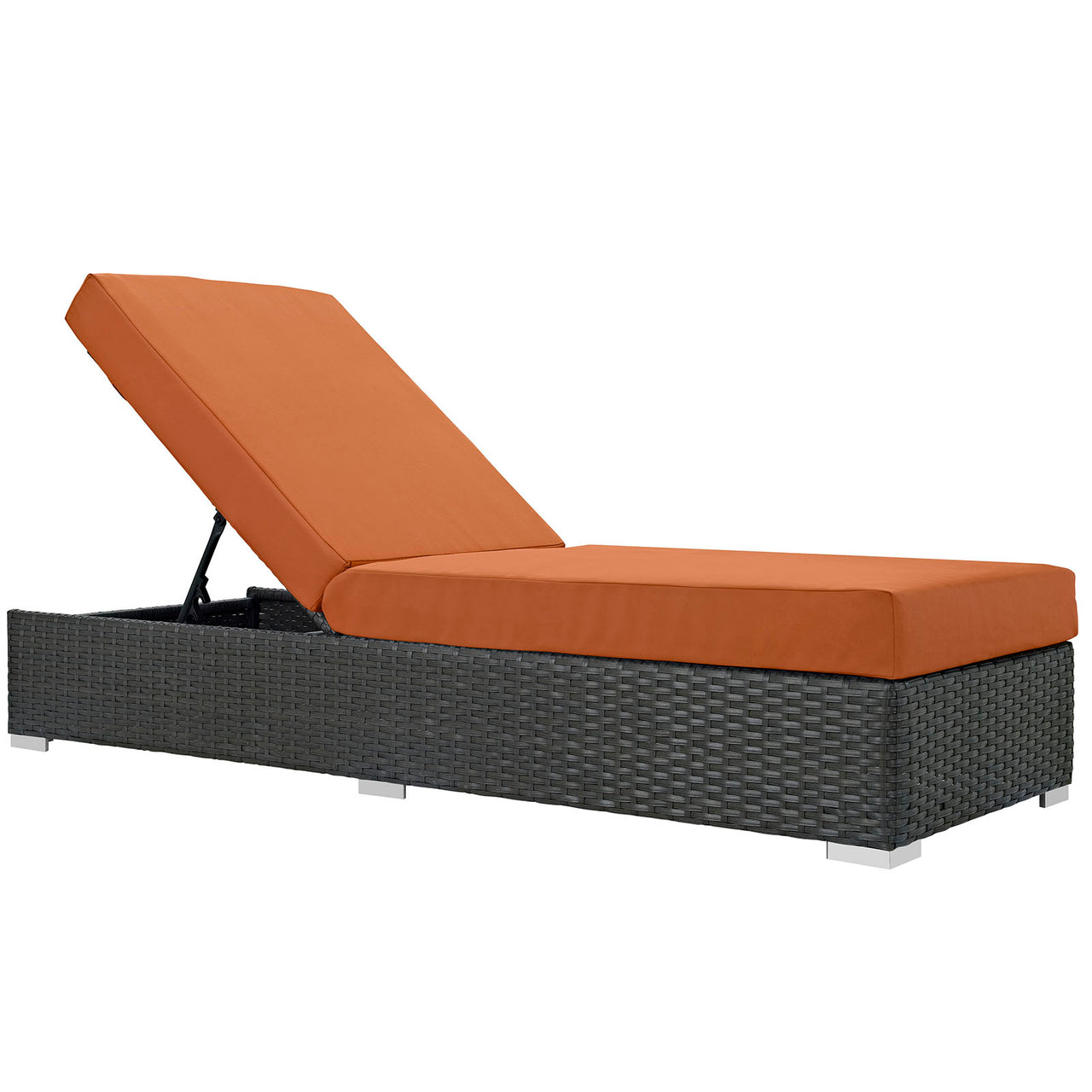 Sojourn Outdoor Patio Sunbrella® Chaise Lounge, Canvas Tuscan