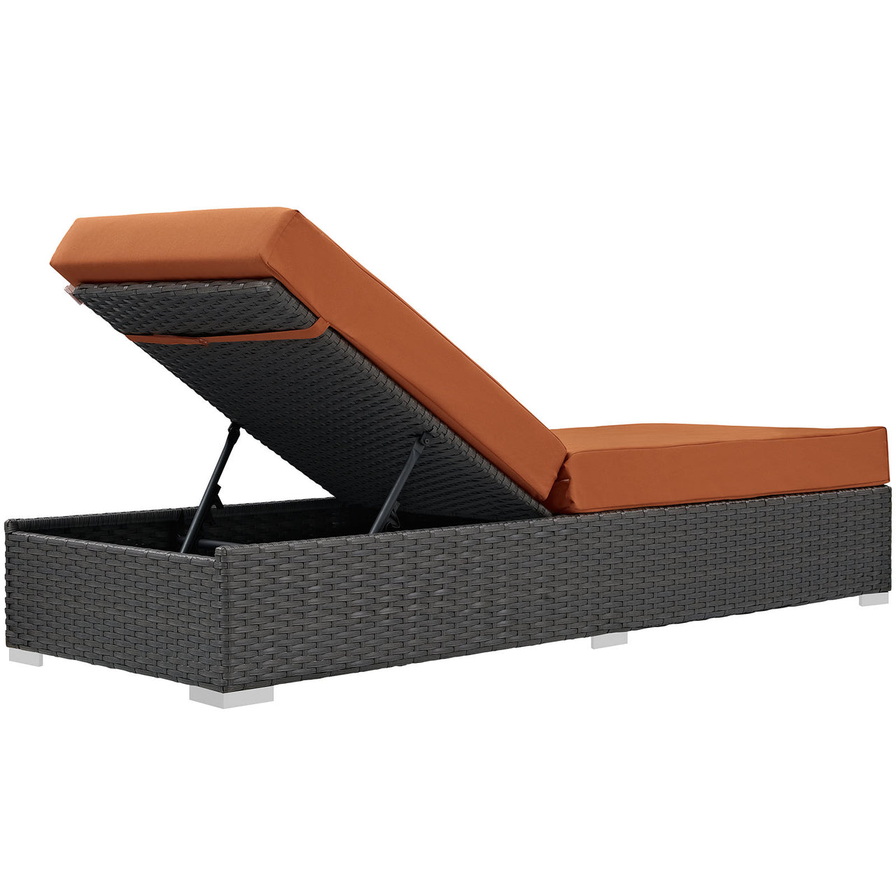 Sojourn Outdoor Patio Sunbrella® Chaise Lounge, Canvas Tuscan