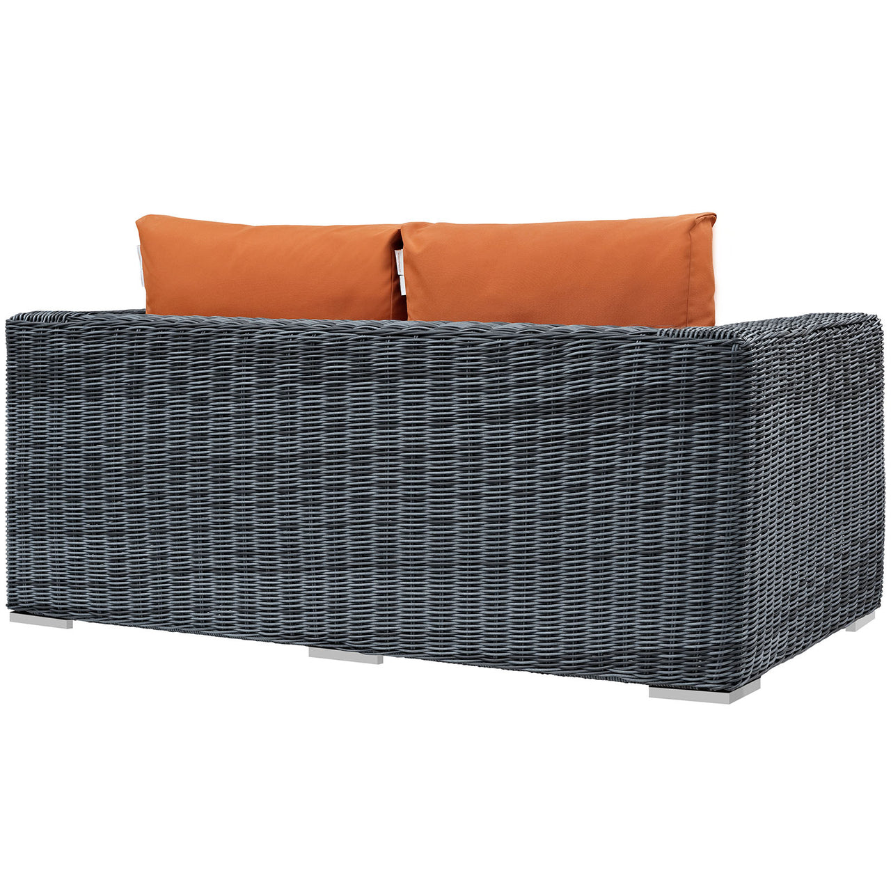 Invocation Alfresco Sunbrella® Loveseat, Canvas Tuscan