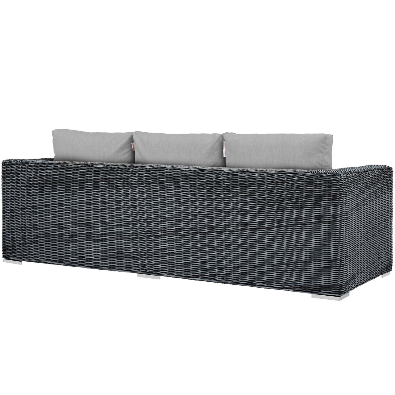 Summon Outdoor Patio Sunbrella® Sofa, Canvas Gray
