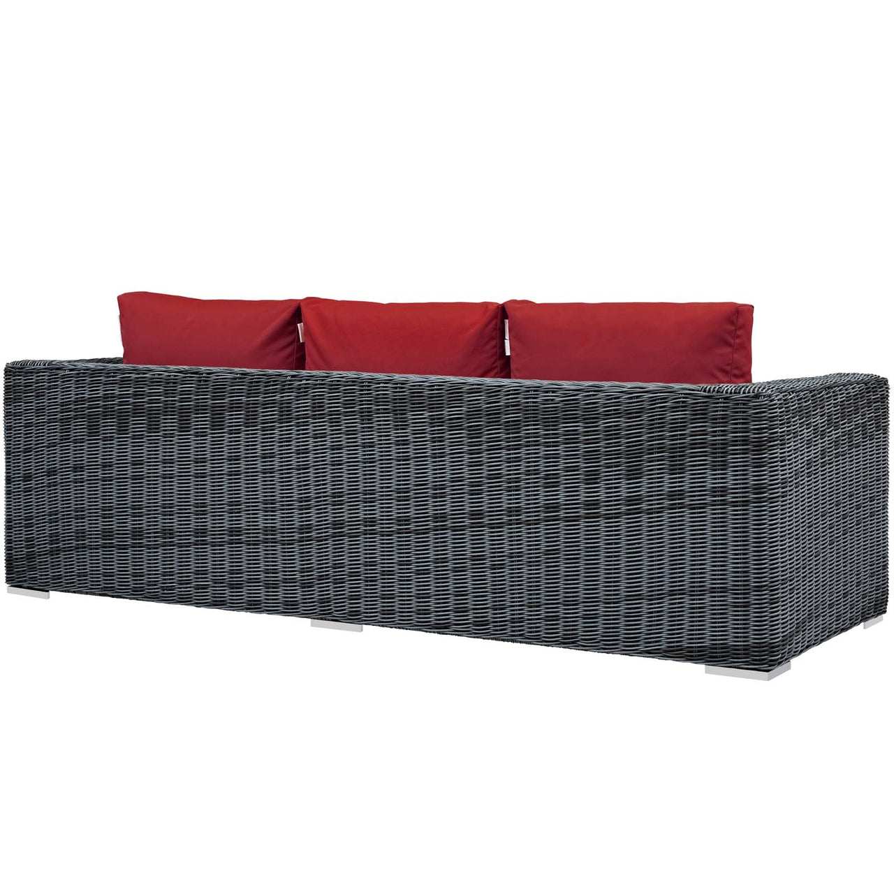 Invocation Alfresco Sunbrella® Sofa, Canvas Red
