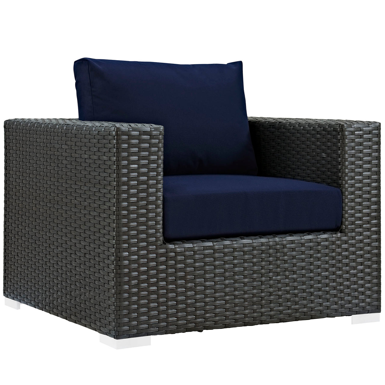 Soul Journey 10-Piece Alfresco Sunbrella® Sectional Set, Canvas Navy