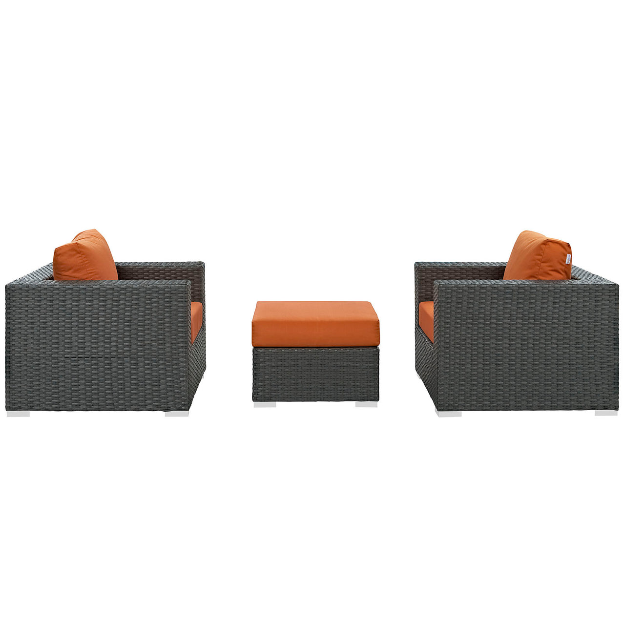 Soul Journey 3-Piece Alfresco Sunbrella® Sectional Set, Canvas Tuscan