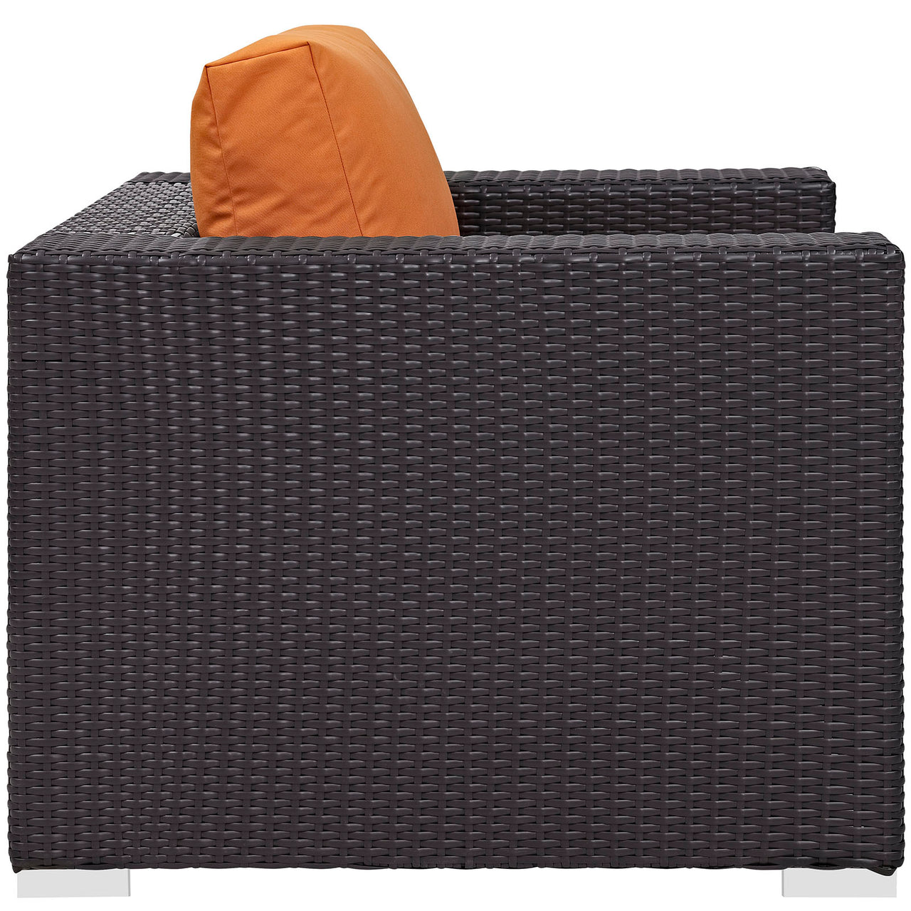 Conversation Alfresco Armchair, Espresso & Orange