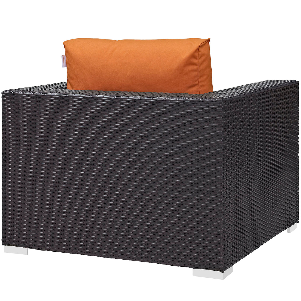 Conversation Alfresco Armchair, Espresso & Orange