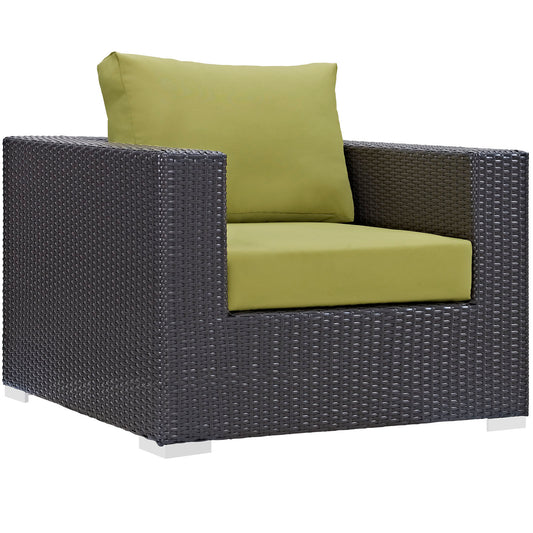 Conversation Alfresco Armchair, Espresso & Peridot