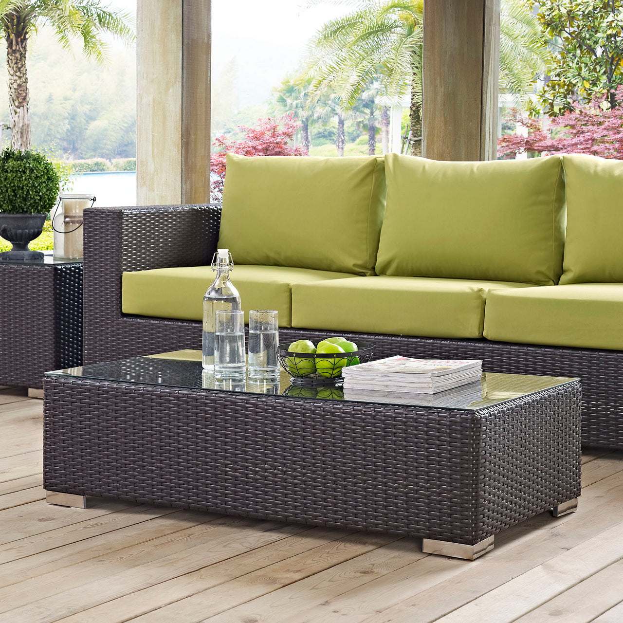 Conversation Alfresco Coffee Table, Espresso