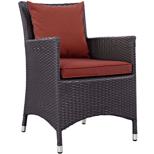 Conversation Dining Alfresco Armchair, Espresso & Currant
