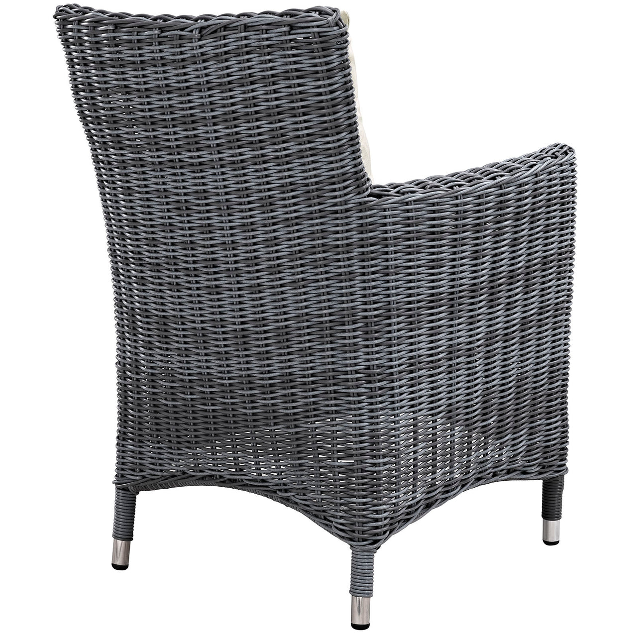 Invocation Dining Alfresco Sunbrella® Armchair, Antique Canvas Beige