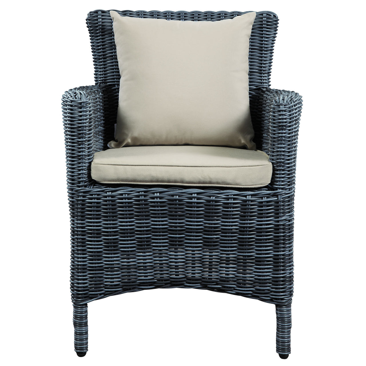 Invocation Dining Alfresco Sunbrella® Armchair, Antique Canvas Beige