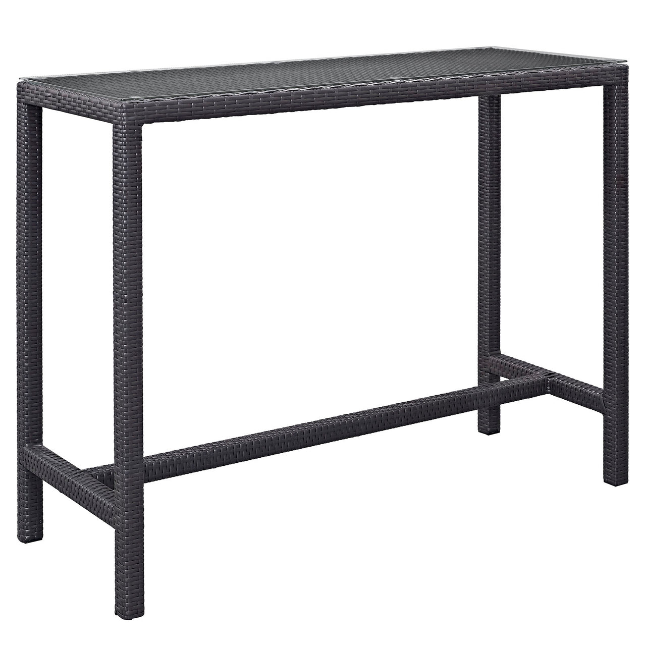 Conversation Alfresco Bar Table, Large, Espresso