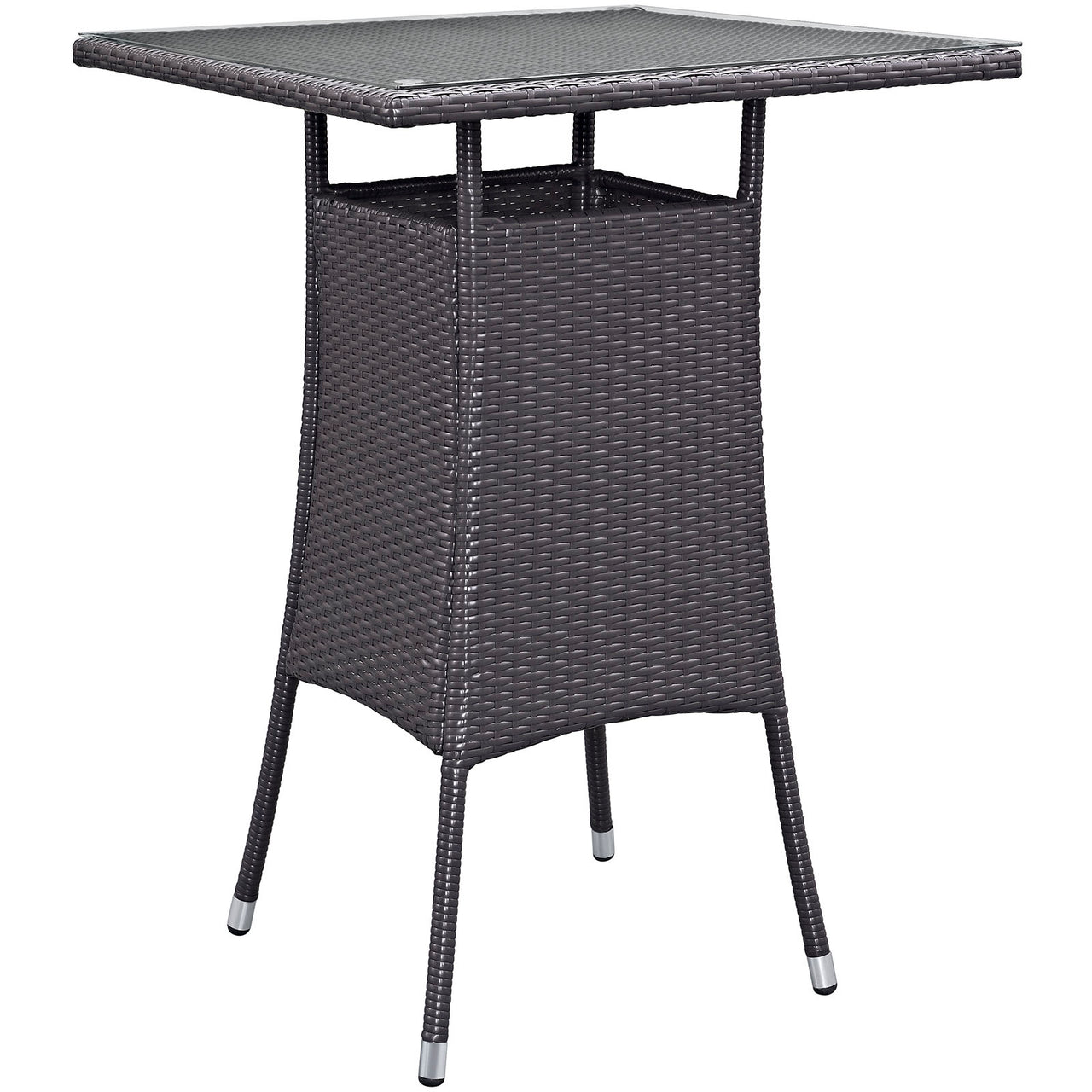 Conversation Alfresco Bar Table, Small, Espresso
