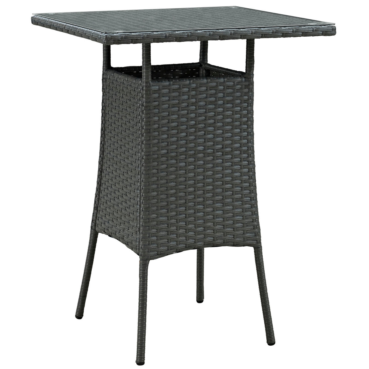 Soul Journey Alfresco Bar Table, Small, Chocolate