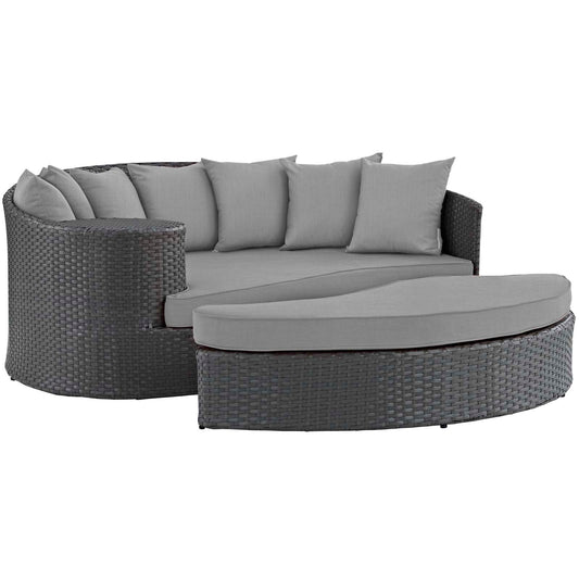 Soul Journey Alfresco Sunbrella® Daybed, Canvas Gray