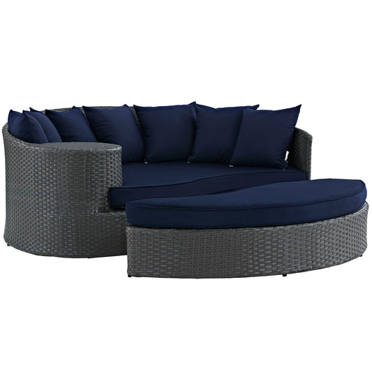 Soul Journey Alfresco Sunbrella® Daybed, Canvas Navy